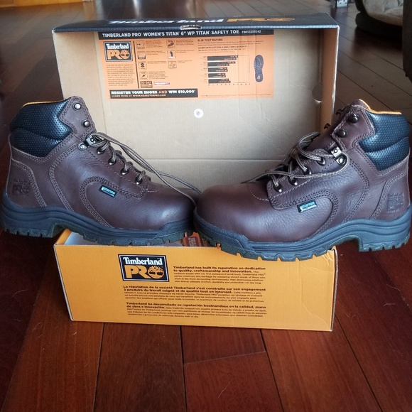 Timberland Pro Women's Titan 6" WP Safety Toe - Picture 1 of 5